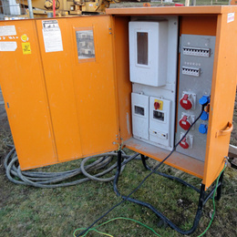 Baustrom bei Elektro-Gast in Vogelsberg