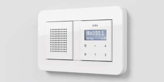 Gira Radio bei Elektro-Gast Installationen und Verteilerbau e.K in Vogelsberg